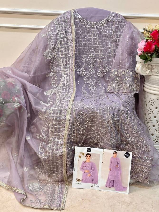 1237 A To D Mehboob Tex Organza Embroidery Pakistani Suits Wholesale Clothing Suppliers In India
